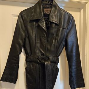Brandon Thomas Leather Jacket Size XS
